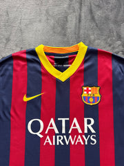 (L) Nike x FCB Dri Fit мъжка тениска